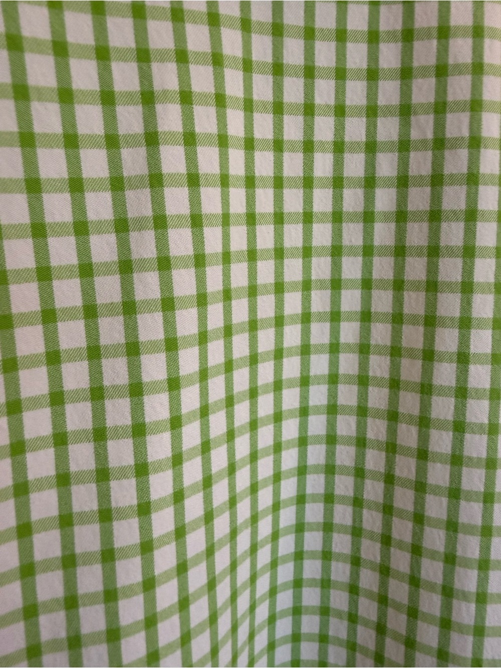 Polo Ralph Lauren Performance Green Gingham Stretch Button Down Shirt XL - Picture 7 of 12